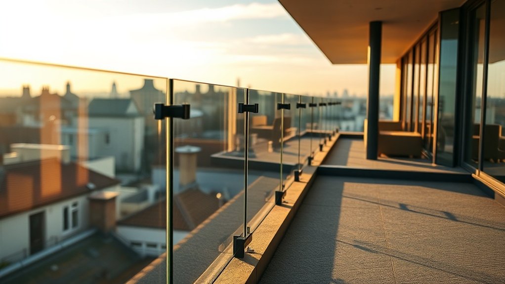 Terrace Glass Balustrades Shepherd's Bush
