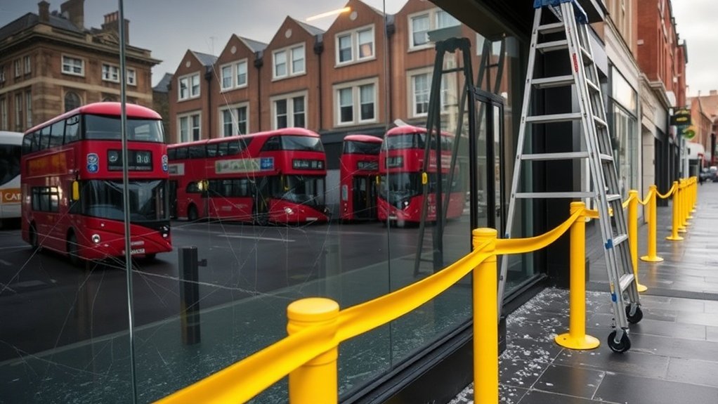 Vandalism Glass Repair Shepherd's Bush
